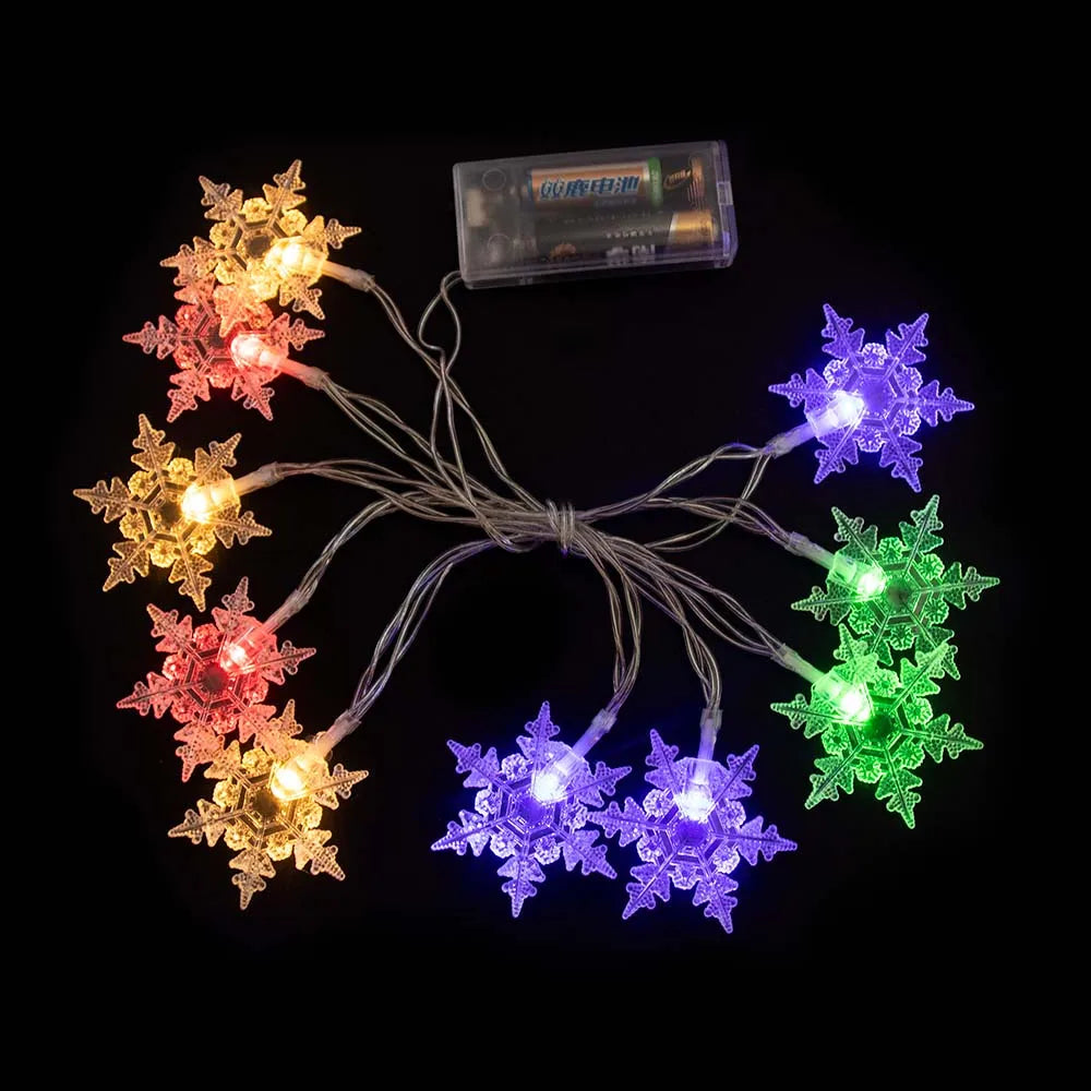 Christmas Lights Snowflake