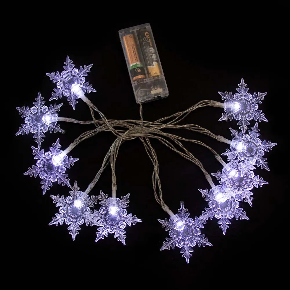 Christmas Lights Snowflake