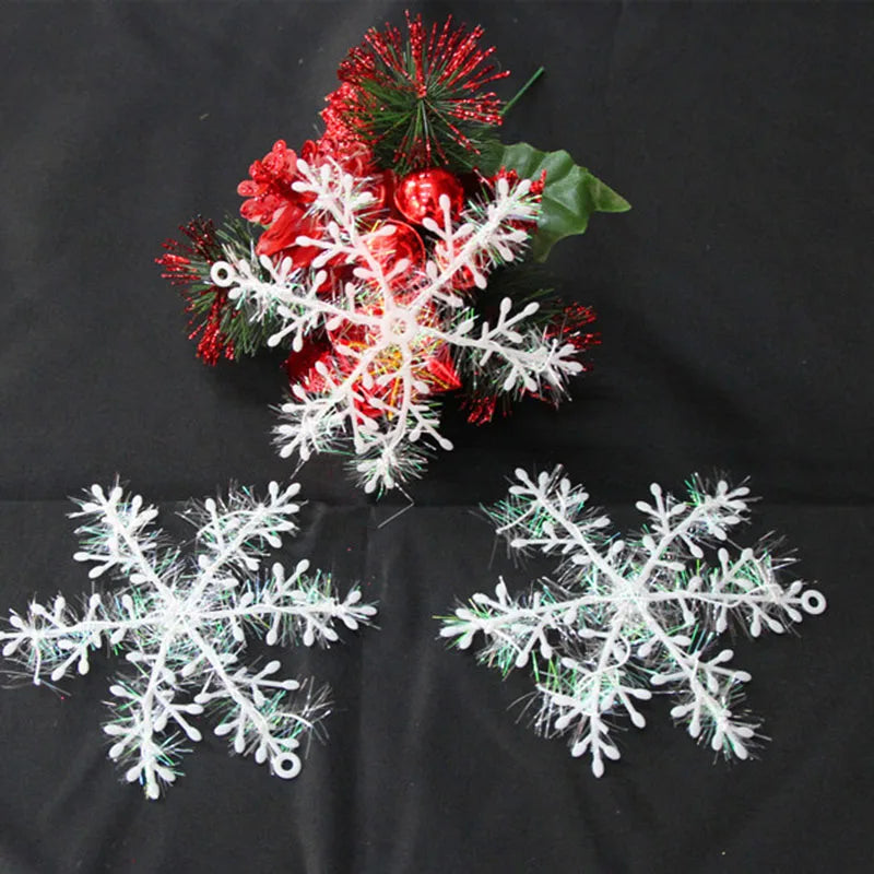 Christmas White Snowflake 30/60/90pcs