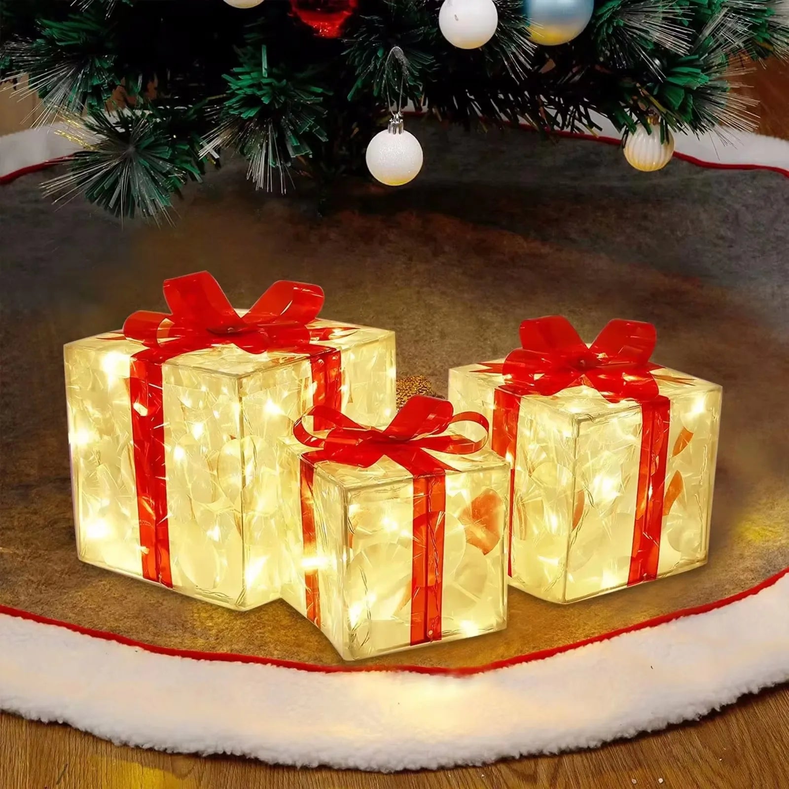 Christmas Glowing Gifts Box