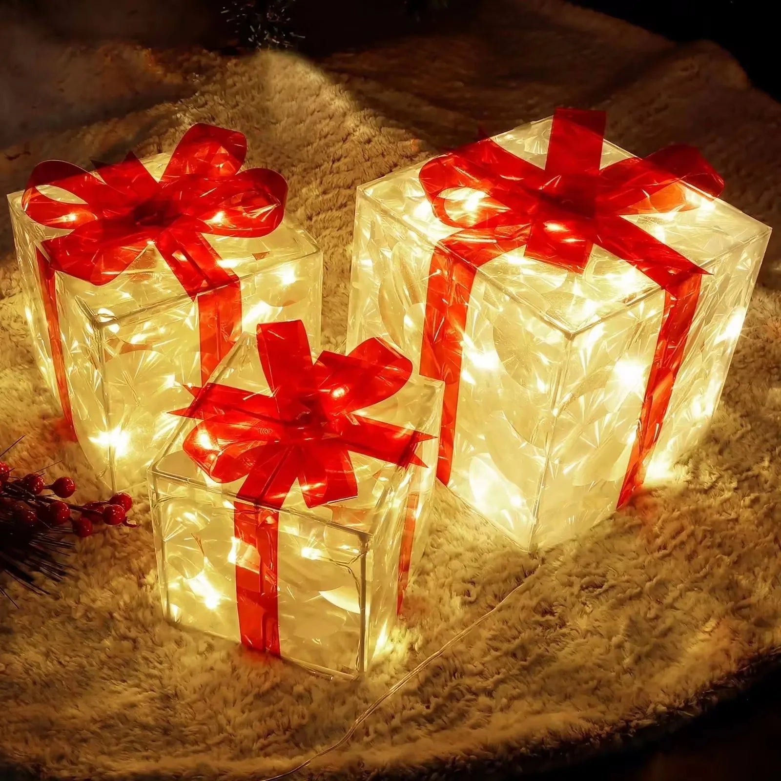 Christmas Glowing Gifts Box