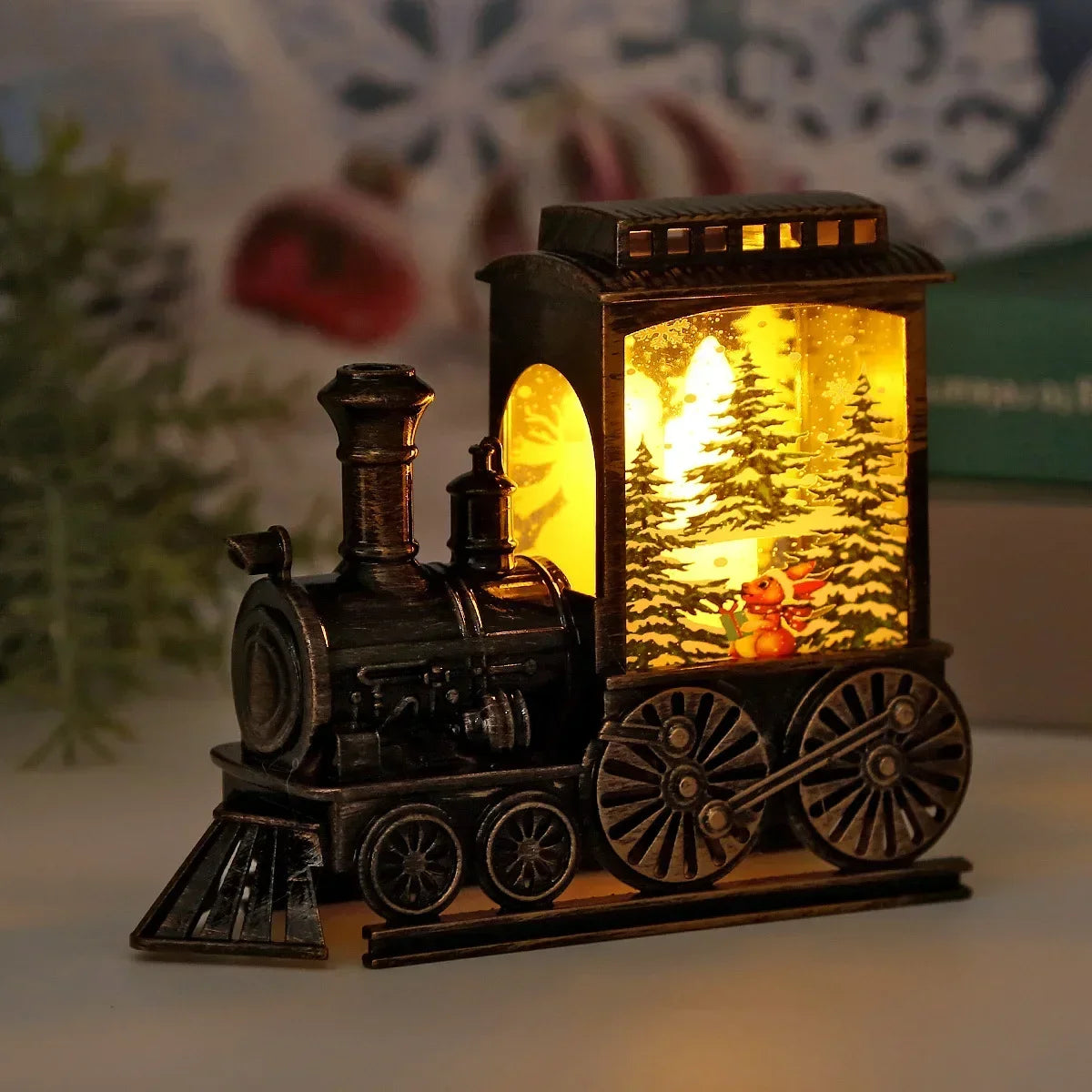 Vintage Portable Train Night Lamp