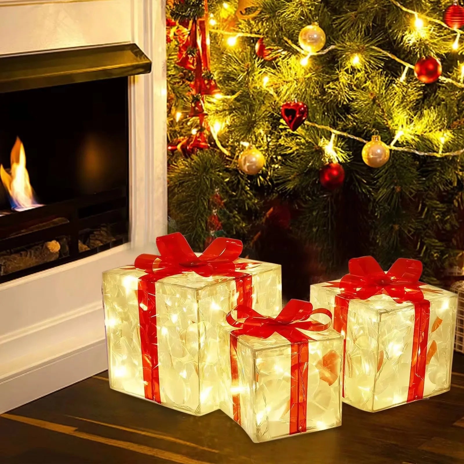 Christmas Glowing Gifts Box