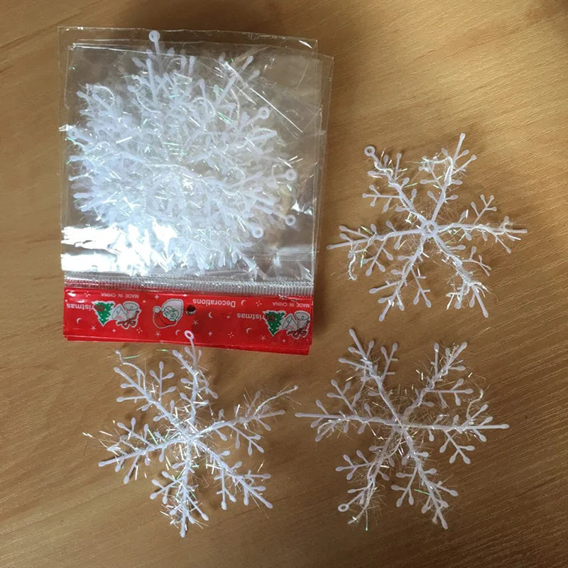Christmas White Snowflake 30/60/90pcs