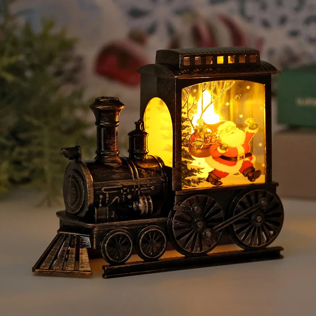 Vintage Portable Train Night Lamp