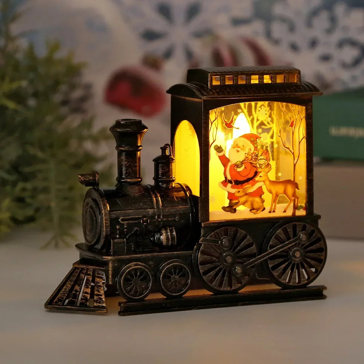 Vintage Portable Train Night Lamp