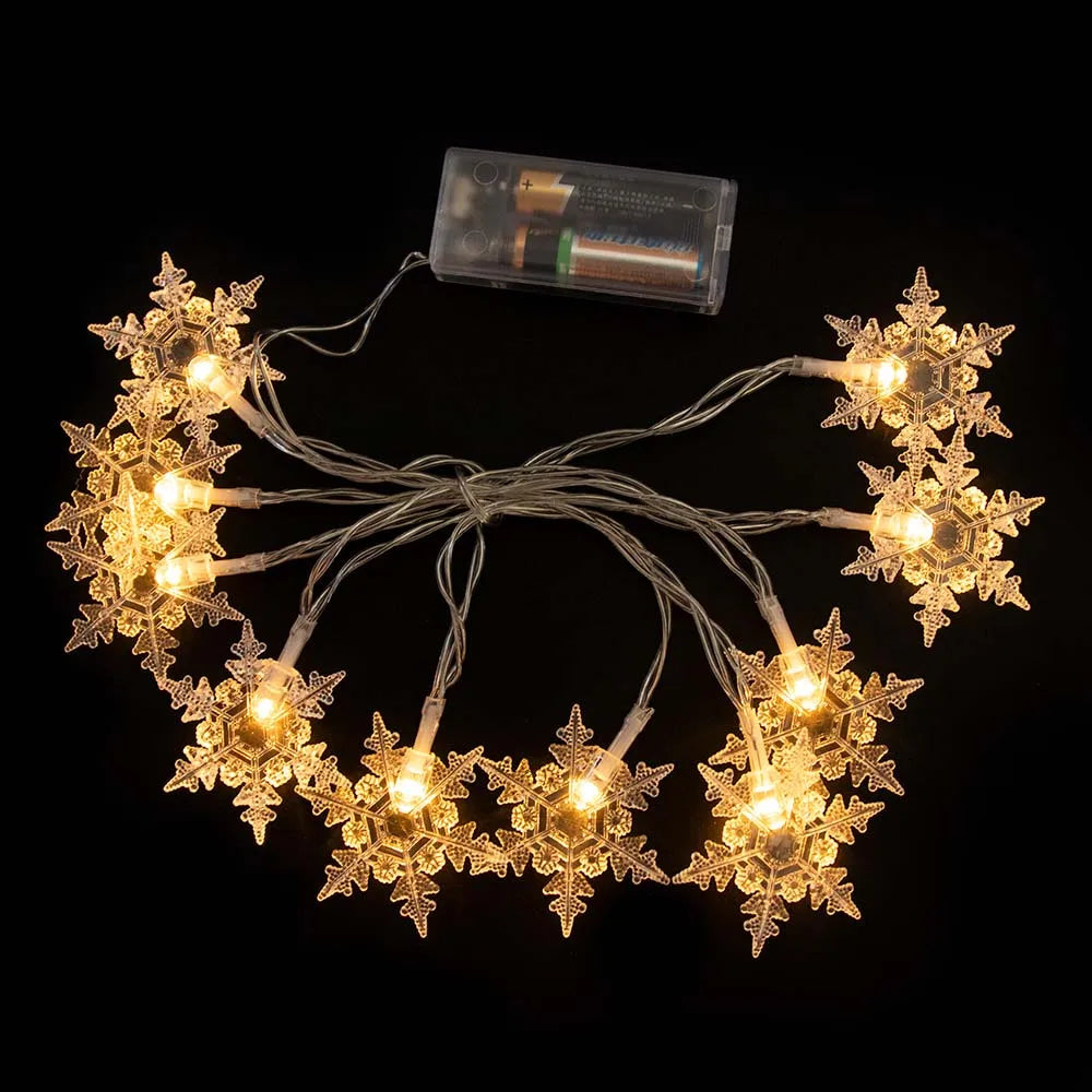 Christmas Lights Snowflake